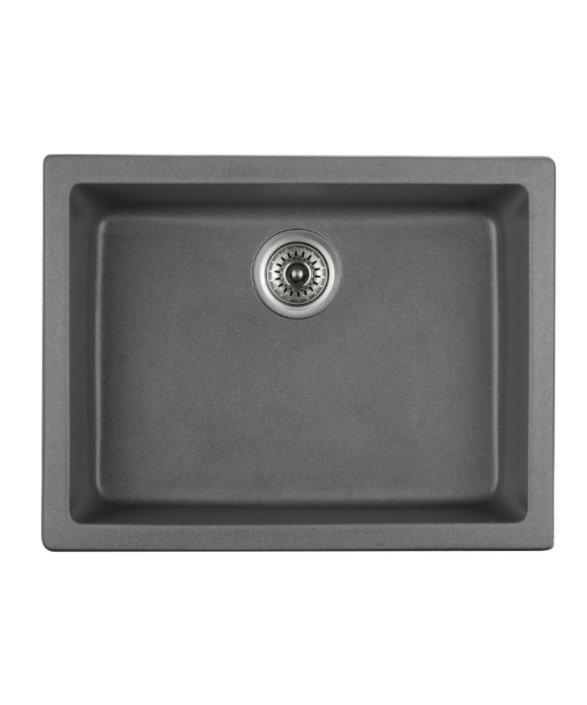 HAUSTERN STARKER SERIES GRANITE 1B UNDER MOUNT KITCHEN SINK GREY COLOUR (HT-STARKER-612G-UM)