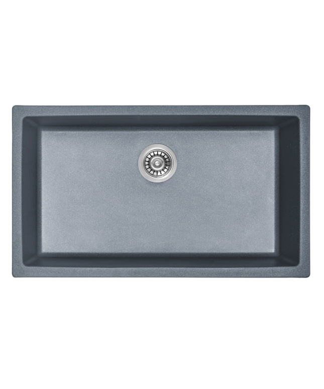 HAUSTERN STARKER SERIES GRANITE 1B UNDER MOUNT KITCHEN SINK GREY COLOUR (HT-STARKER-613G-UM)