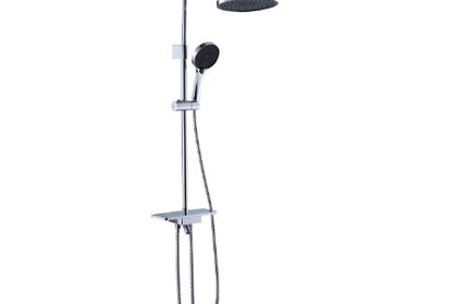 HAUSTERN BEETHOVA SERIES 3-WAYS SHOWER COLUMN SET CHROME COLOUR(HT-BEETOVA-90T-CR)