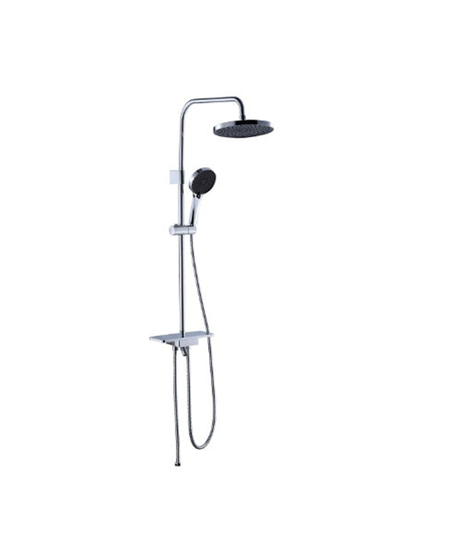 HAUSTERN BEETHOVA SERIES 3-WAYS SHOWER COLUMN SET CHROME COLOUR(HT-BEETOVA-90T-CR)