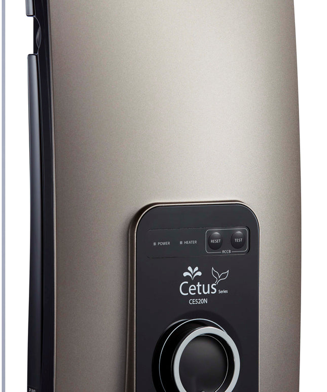 RUBINE RWH-CE521D-SCG CETUS INSTANT WATER HEATER - CHAMPAGNE GOLD