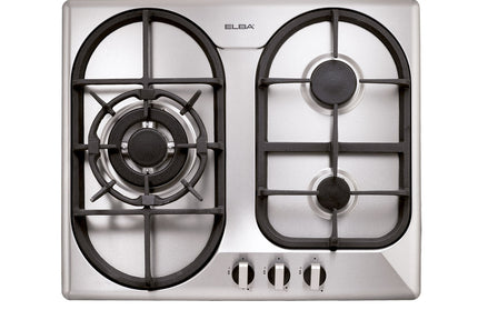 ELBA TRIPLE BURNERS BUILT-IN STAINLESS STEEL HOB EBH-6630