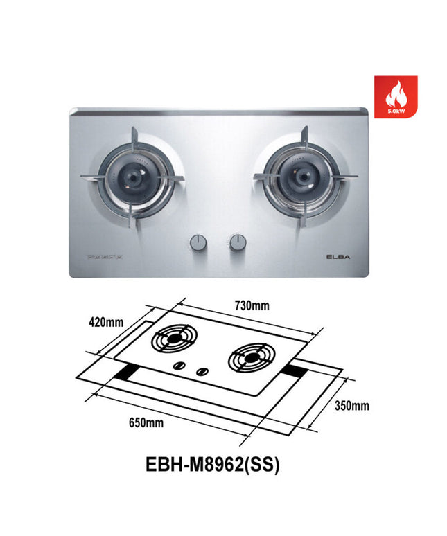 ELBA BUILT-IN HOB EBH-M8962(SS)