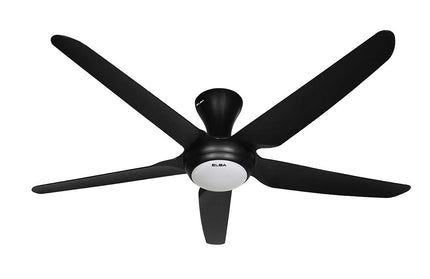 ELBA CEILING FAN ECF-N5612L(BK)