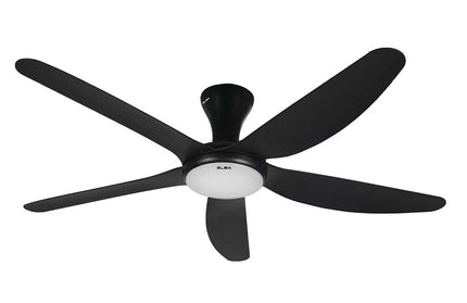 ELBA CEILING FAN ECF-N5652L(BK)