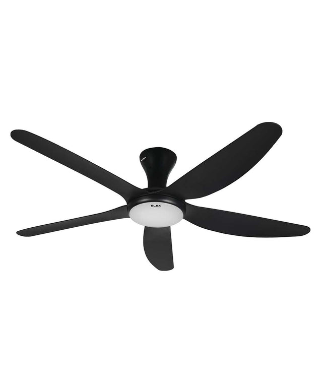 ELBA CEILING FAN ECF-N5652L(BK)