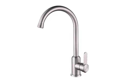 HAUSTERN PLATO SERIES STAINLESS STEEL KITCHEN FAUCET W SINGLE U MIXER TAP (HT-PLATO-551/UP-SS)