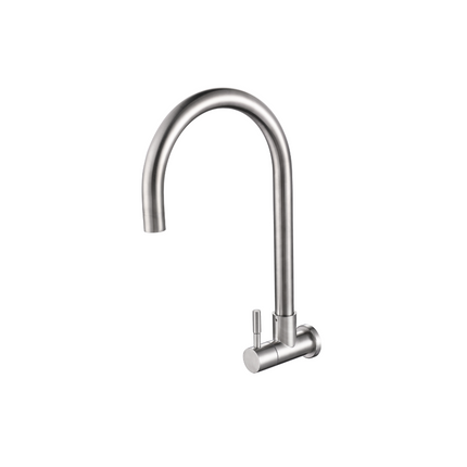 HAUSTERN STIQ SERIES STAINLESS STEEL KITCHEN FAUCET W SINGLE U TAP (HT-STIQ-501/UW-SS)