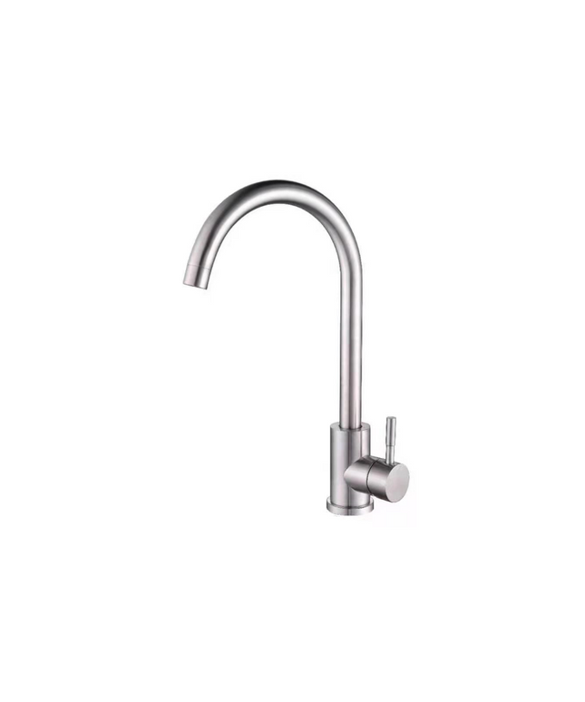 HAUSTERN STIQ SERIES STAINLESS STEEL KITCHEN FAUCET W SINGLE U MIXER TAP (HT-STIQ-551A/UP-SS)