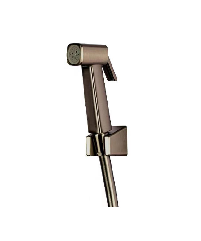 HAUSTERN WUFEL SERIES ABS HAND BIDET SPRAY WITH FLEXIBLE HOSE - TITANIUM GREY COLOUR(HT-WUFEL-400-TG)