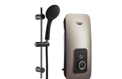 RUBINE RWH-CE521D-SCG CETUS INSTANT WATER HEATER - CHAMPAGNE GOLD