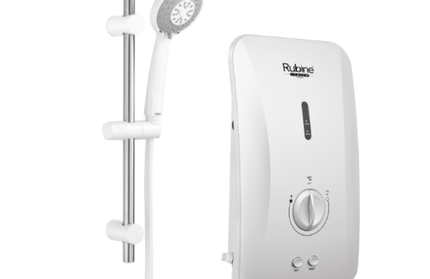 RUBINE RWH-FS391D-WMW INSTANT WATER HEATER INVERTER DC PUMP - MODERN WHITE