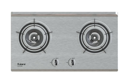 RUBINE RGH-ENYA2B-SS STAINLESS STEEL GAS HOB WITH FLAME POWER (5.0KW)