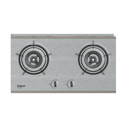 RUBINE RGH-ENYA2B-SS STAINLESS STEEL GAS HOB WITH FLAME POWER (5.0KW)