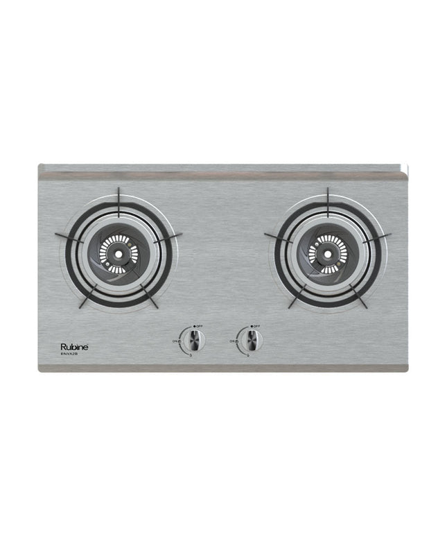 RUBINE RGH-ENYA2B-SS STAINLESS STEEL GAS HOB WITH FLAME POWER (5.0KW)