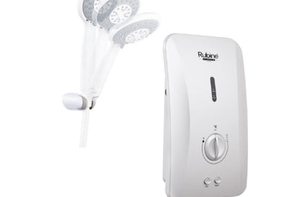 RUBINE RWH-FS390N-MAW INSTANT WATER HEATER NON PUMP MULTI ANGLE - MODERN WHITE