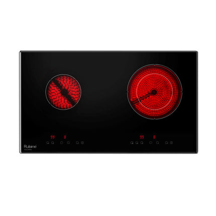 RUBINE RCE-VULCAN40-BL ELECTRIC HOB WITH POWER UP TO 4000W