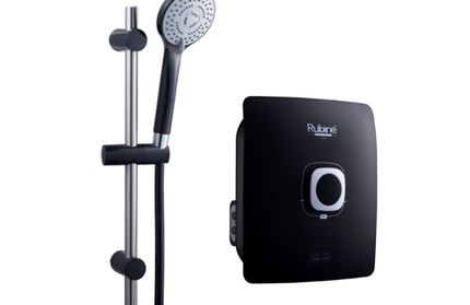RUBINE RWH-C500N-BSB INSTANT WATER HEATER NON PUMP - SAND BLACK