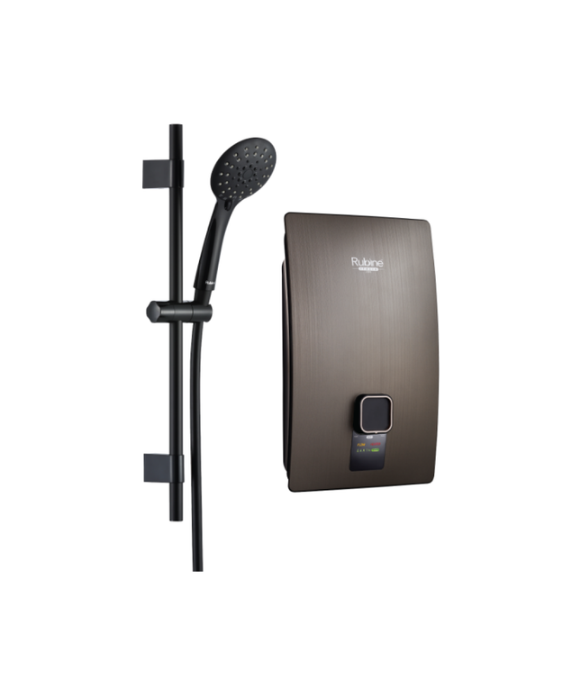RUBINE RWH-S730N-BUT SALVO INSTANT WATER HEATER - URBAN TITANIUM