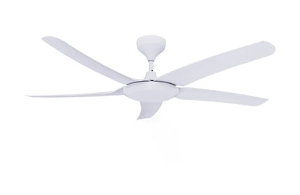Twin Pack - Rubine BEATA Series ACF-BEATA56-5B-MB/MW Remote Control DC Ceiling Fan / 56 Inch / 5 Blades x 2 UNITS - Matte Black / White