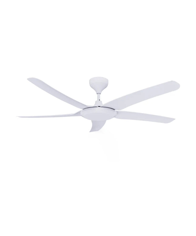 Twin Pack - Rubine BEATA Series ACF-BEATA56-5B-MB/MW Remote Control DC Ceiling Fan / 56 Inch / 5 Blades x 2 UNITS - Matte Black / White