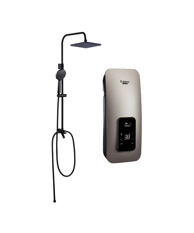 RUBINE CETUS DIGITAL SERIES DC PUMP CED541D-MRCG - CHAMPAGNE GOLD
