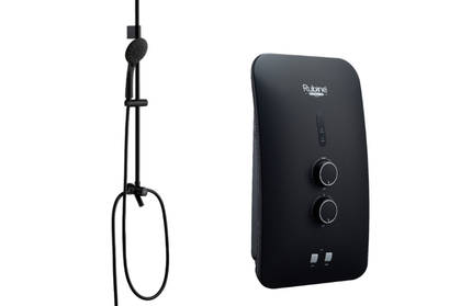 RUBINE STELLA SERIES DC PUMP STE351D-RMCB - CARBON BLACK