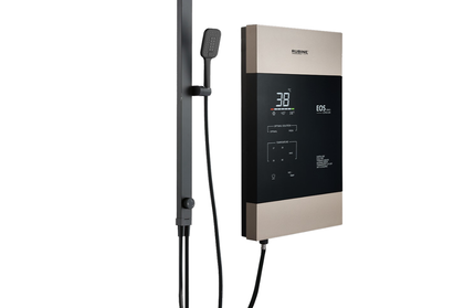 Rubine EOS Ultra Slim Dc Pump H/S RWH-EOS161D-MRPM / MRCG - Pewter Metallic / Champagne Gold