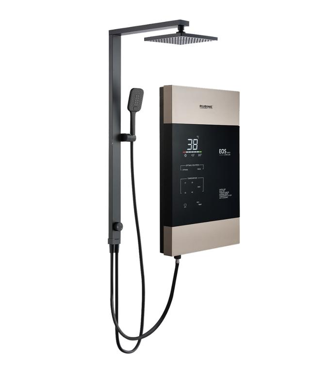 Rubine EOS Ultra Slim Dc Pump H/S RWH-EOS161D-MRPM / MRCG - Pewter Metallic / Champagne Gold
