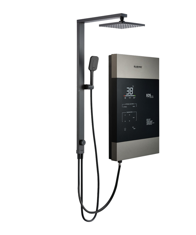 Rubine EOS Ultra Slim Dc Pump H/S RWH-EOS161D-MRPM / MRCG - Pewter Metallic / Champagne Gold