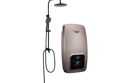 RUBINE CASCA DIGITAL DC PUMP CAD651D - MRPC RAINSHOWER - PEARL CHAMPAGNE