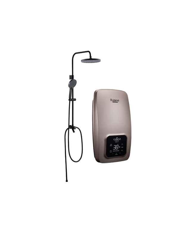 RUBINE CASCA DIGITAL DC PUMP CAD651D - MRPC RAINSHOWER - PEARL CHAMPAGNE