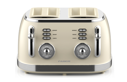 FABER TOASTER VINTAGE SERIES FT-V8504