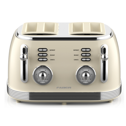 FABER TOASTER VINTAGE SERIES FT-V8504
