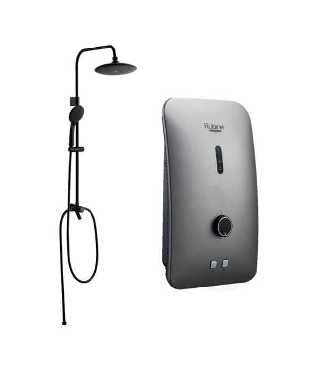 RUBINE STELLA SERIES NON-PUMP STE350N-RMPM - PEWTER METALLIC